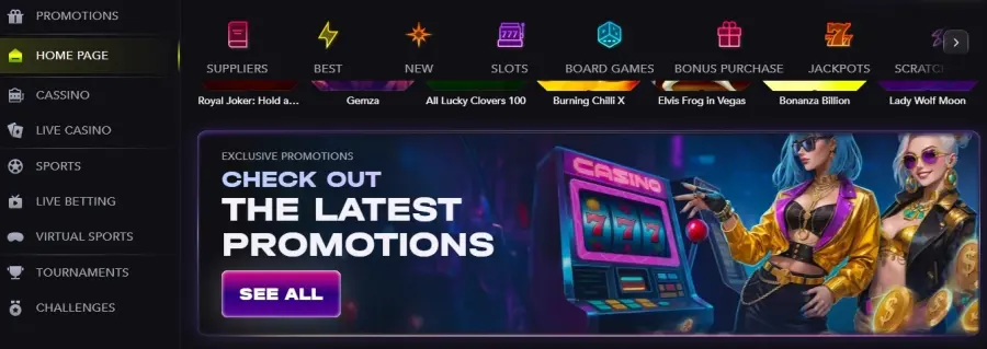 Madcasino online